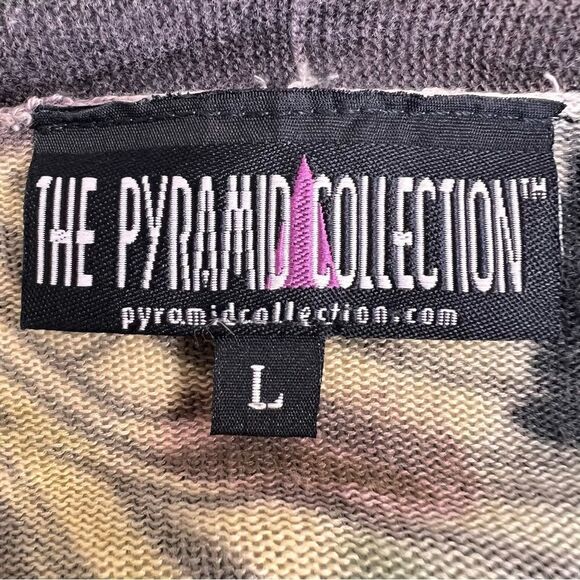 The Pyramid Collection Open Front Peacock Feather Cardigan - Picture 4 of 7